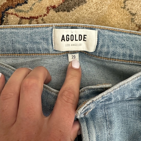 Agolde Sophie Mid Rise Ankle Jean - Picture 6 of 10